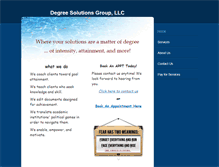 Tablet Screenshot of degreesolutionsgroup.com