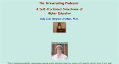 Desktop Screenshot of irreverantingprofessor.degreesolutionsgroup.com